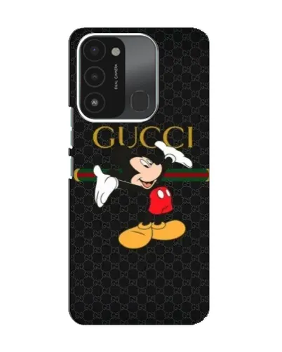 Чехол для TECNO Spark 8C с картинкой «Микки Маус Gucci»