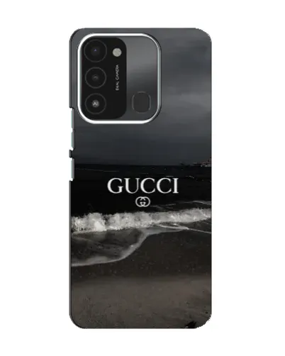 Чехол для TECNO Spark 8C с картинкой «Gucci — морской прибой»
