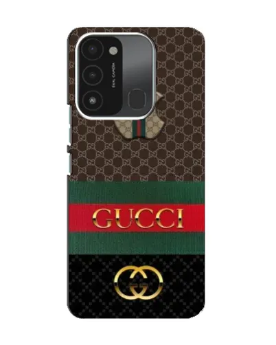 Чехол для TECNO Spark 8C с картинкой «Gucci — брендированный десерт»