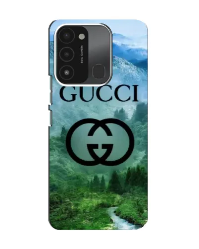 Чехол для TECNO Spark 8C с картинкой «Gucci — горный пейзаж»