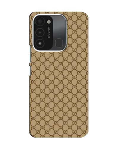 Чехол для TECNO Spark 8C с картинкой «Gucci — классический беж» Чехол для TECNO Spark 8C с картинкой «Gucci — классический беж»