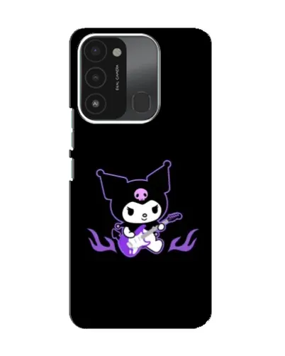 Чехол для TECNO Spark 8C с картинкой «Электрическая Kuromi»
