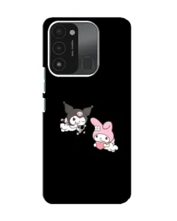 Чехол для TECNO Spark 8C с картинкой «My Melody и Kuromi»