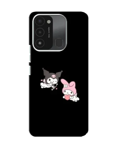 Чехол для TECNO Spark 8C с картинкой «My Melody и Kuromi»