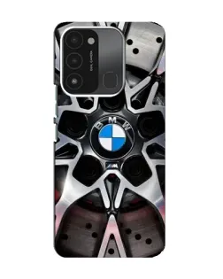 Чехол для TECNO Spark 8C с картинкой «BMW — деталь диска»