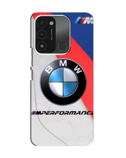 Чехол для TECNO Spark 8C с картинкой «BMW Performance стиль»