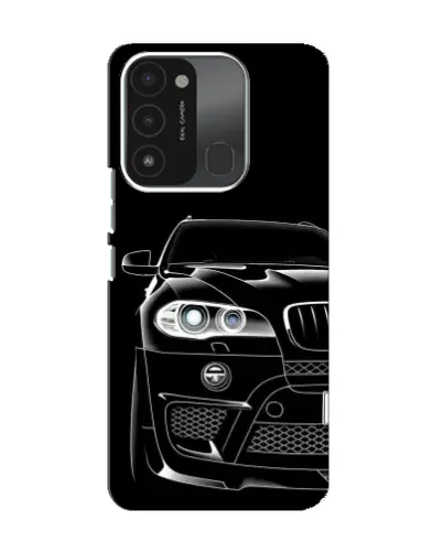Чехол для TECNO Spark 8C с картинкой «Темный силуэт BMW» Чехол для TECNO Spark 8C с картинкой «Темный силуэт BMW»