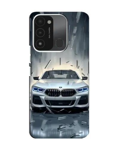 Чехол для TECNO Spark 8C с картинкой «BMW в свете фар» Чехол для TECNO Spark 8C с картинкой «BMW в свете фар»