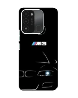 Чехол для TECNO Spark 8C с картинкой «Минималистичный принт BMW M3» Чехол для TECNO Spark 8C с картинкой «Минималистичный принт BMW M3»