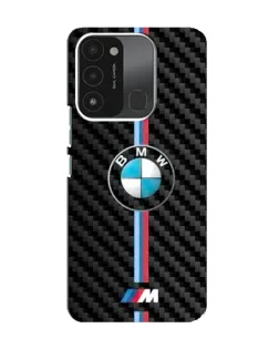 Чехол для TECNO Spark 8C с картинкой «Эмблема BMW и карбон» Чехол для TECNO Spark 8C с картинкой «Эмблема BMW и карбон»