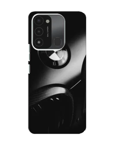 Чехол для TECNO Spark 8C с картинкой «Эмблема BMW — макро» Чехол для TECNO Spark 8C с картинкой «Эмблема BMW — макро»