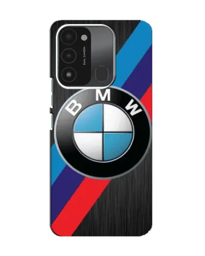 Чехол для TECNO Spark 8C с картинкой «BMW M-stripes стиль» Чехол для TECNO Spark 8C с картинкой «BMW M-stripes стиль»