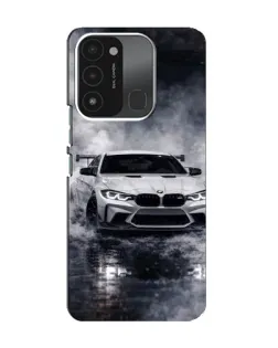 Чехол для TECNO Spark 8C с картинкой «BMW сквозь туман» Чехол для TECNO Spark 8C с картинкой «BMW сквозь туман»
