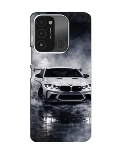 Чехол для TECNO Spark 8C с картинкой «BMW сквозь туман» Чехол для TECNO Spark 8C с картинкой «BMW сквозь туман»