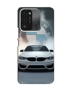 Чехол для TECNO Spark 8C с картинкой «BMW в белом дыму» Чехол для TECNO Spark 8C с картинкой «BMW в белом дыму»