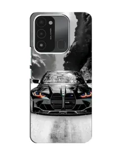 Чехол для TECNO Spark 8C с картинкой «BMW — акварельный дрифт» Чехол для TECNO Spark 8C с картинкой «BMW — акварельный дрифт»