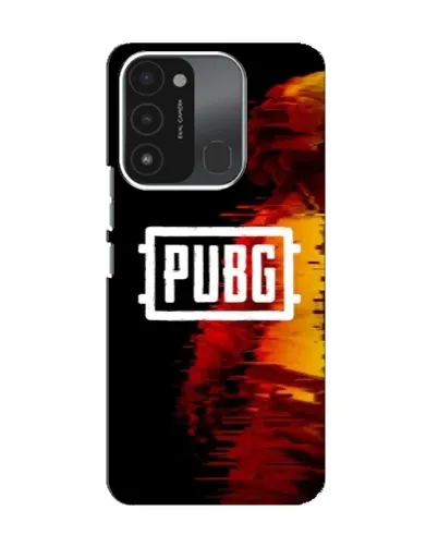 Чехол для TECNO Spark 8C с картинкой «Яркий логотип PUBG»