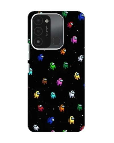 Чехол для TECNO Spark 8C с картинкой «Экипаж Among Us» Чехол для TECNO Spark 8C с картинкой «Экипаж Among Us»