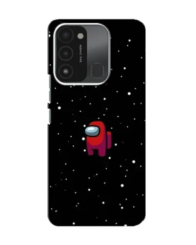 Чехол для TECNO Spark 8C с картинкой «Красный Among Us» Чехол для TECNO Spark 8C с картинкой «Красный Among Us»