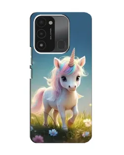 Чехол для TECNO Spark 8C с картинкой «Единорог на поляне» Чехол для TECNO Spark 8C с картинкой «Единорог на поляне»