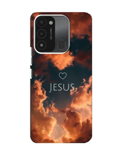 Чехол для TECNO Spark 8C с картинкой «Сияние Имени Jesus» Чехол для TECNO Spark 8C с картинкой «Сияние Имени Jesus»