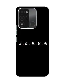 Чехол для TECNO Spark 8C с картинкой «Точки веры J.E.S.U.S.»
