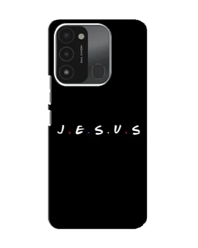 Чехол для TECNO Spark 8C с картинкой «Точки веры J.E.S.U.S.» Чехол для TECNO Spark 8C с картинкой «Точки веры J.E.S.U.S.»