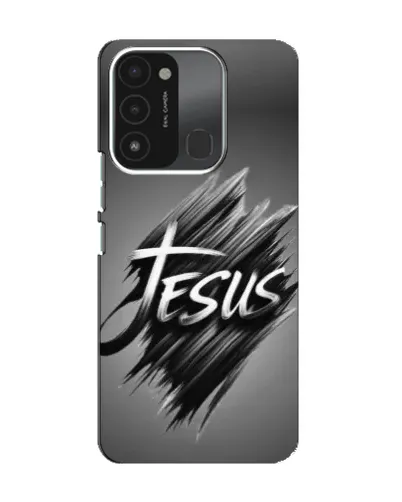 Чехол для TECNO Spark 8C с картинкой «Надпись Jesus Graffiti» Чехол для TECNO Spark 8C с картинкой «Надпись Jesus Graffiti»