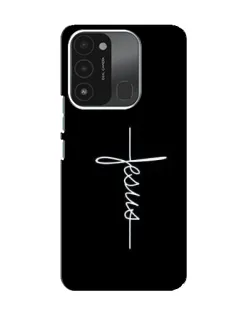 Чехол для TECNO Spark 8C с картинкой «Тонкая линия веры»