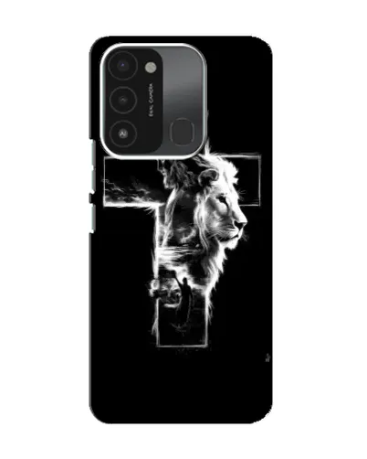 Чехол для TECNO Spark 8C с картинкой «Сияющий крест Jesus» Чехол для TECNO Spark 8C с картинкой «Сияющий крест Jesus»
