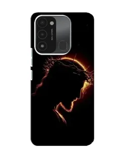 Чехол для TECNO Spark 8C с картинкой «Терновый венец»