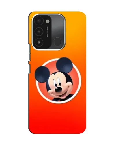 Чехол для TECNO Spark 8C с картинкой «Mickey в круге» Чехол для TECNO Spark 8C с картинкой «Mickey в круге»
