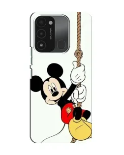 Чехол для TECNO Spark 8C с картинкой «Mickey на канате» Чехол для TECNO Spark 8C с картинкой «Mickey на канате»