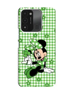 Чехол для TECNO Spark 8C с картинкой «Mickey в клетку» Чехол для TECNO Spark 8C с картинкой «Mickey в клетку»
