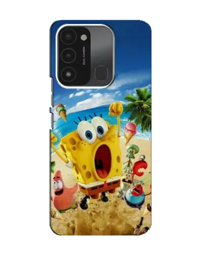 Чехол для TECNO Spark 8C с картинкой «Развлечения на пляже»