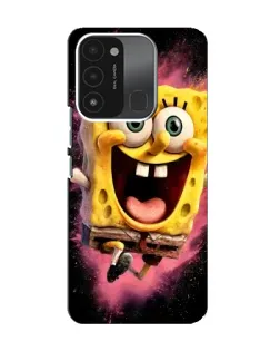 Чехол для TECNO Spark 8C с картинкой «Взрывной Спанч Боб» Чехол для TECNO Spark 8C с картинкой «Взрывной Спанч Боб»