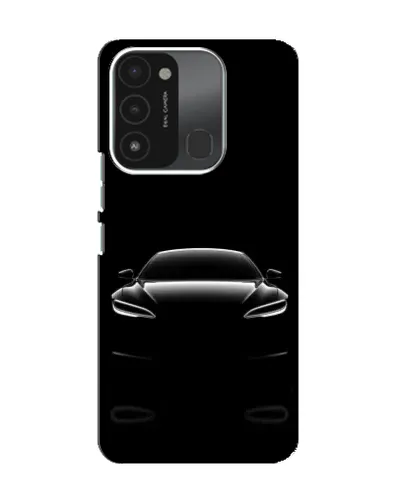 Чехол для TECNO Spark 8C с картинкой «Силуэт Tesla Night» Чехол для TECNO Spark 8C с картинкой «Силуэт Tesla Night»