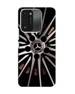 Чехол для TECNO Spark 8C с картинкой «Диск Mercedes»