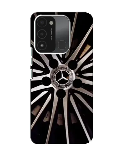 Чехол для TECNO Spark 8C с картинкой «Диск Mercedes»