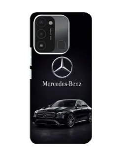 Чехол для TECNO Spark 8C с картинкой «Mercedes — решетка радиатора»