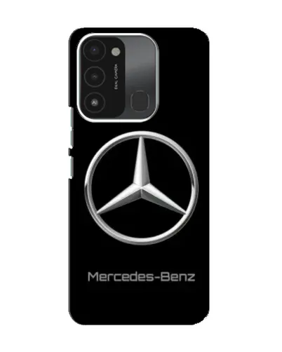 Чехол для TECNO Spark 8C с картинкой «Mercedes Silver Logo»