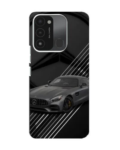 Чехол для TECNO Spark 8C с картинкой «Mercedes AMG — графика»