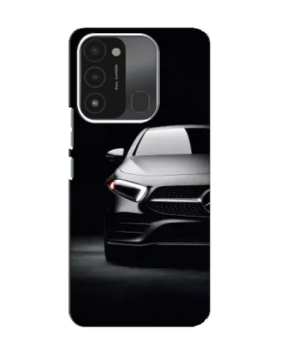 Чехол для TECNO Spark 8C с картинкой «Свет фар Mercedes»