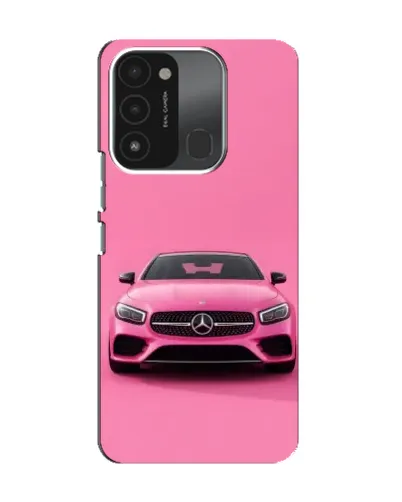 Чехол для TECNO Spark 8C с картинкой «Розовый Mercedes AMG» Чехол для TECNO Spark 8C с картинкой «Розовый Mercedes AMG»