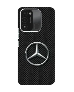 Чехол для TECNO Spark 8C с картинкой «Карбоновый Mercedes стиль»