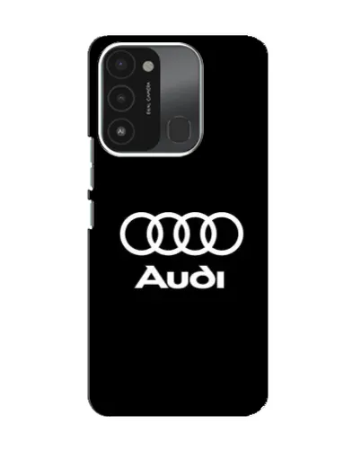 Чехол для TECNO Spark 8C с картинкой «Классическое лого Audi» Чехол для TECNO Spark 8C с картинкой «Классическое лого Audi»