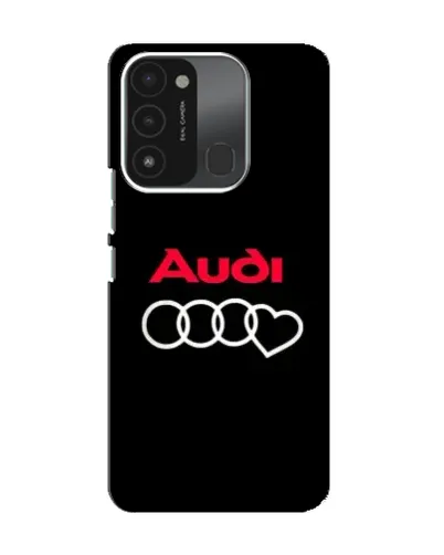 Чехол для TECNO Spark 8C с картинкой «Логотип Audi Heart» Чехол для TECNO Spark 8C с картинкой «Логотип Audi Heart»