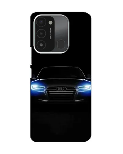 Чехол для TECNO Spark 8C с картинкой «Audi в неоне» Чехол для TECNO Spark 8C с картинкой «Audi в неоне»