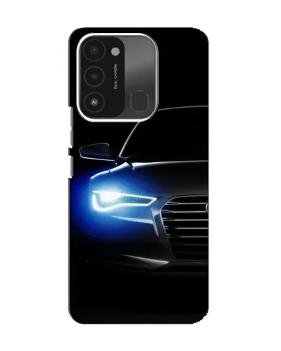 Чехол для TECNO Spark 8C с картинкой «Неоновый взгляд Audi» Чехол для TECNO Spark 8C с картинкой «Неоновый взгляд Audi»