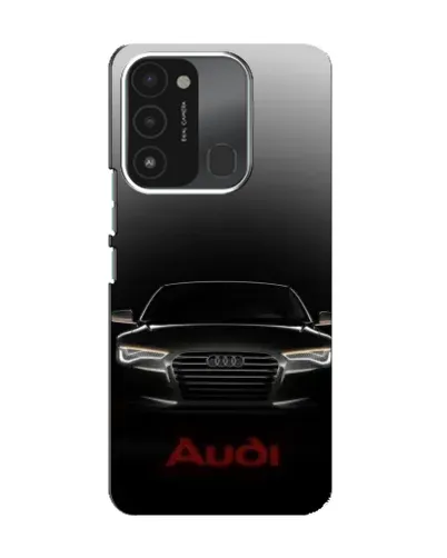 Чехол для TECNO Spark 8C с картинкой «Audi — градиентный контур» Чехол для TECNO Spark 8C с картинкой «Audi — градиентный контур»